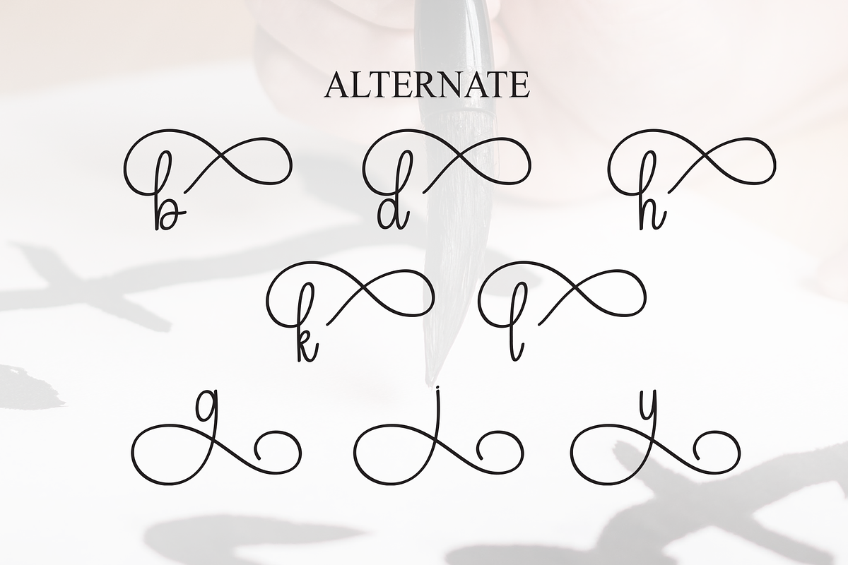 Calligraphy | Script Font, a Handwritten Font by Scratchones (Photo 8 of 9)