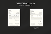 Printable Invoice Template for Canva, a Branding & Logo Template by Meraki Templates (Thumbnail 4 of 8)