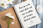 Abitha - Calligraphy Font, a Script Font by Sronstudio (Thumbnail 11 of 16)