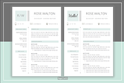 Resume Template & Cover Letter, a Resume Template by ResumeStudio (Thumbnail 2 of 5)