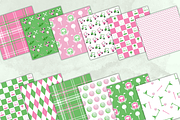 Pink Golf Seamless Pattern, a Pattern Graphic by Paper & Pattern Studio (Thumbnail 2 of 9)