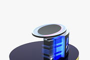 TV Studio Desk Collection (12 PCS), a Furniture 3D Model by akerStudio (Thumbnail 138 of 153)