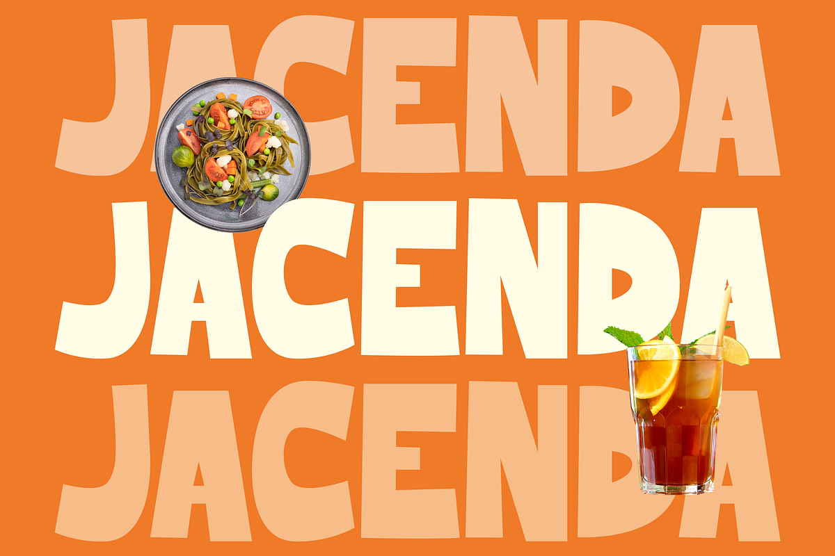 JACENDA, a Sans Serif Font by TokoPress (Photo 1 of 10)