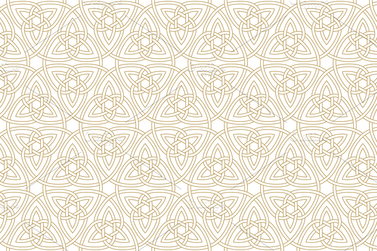 Seamless patterns in celtic style, a Pattern Graphic by RevelStockart (Photo 4 of 15)