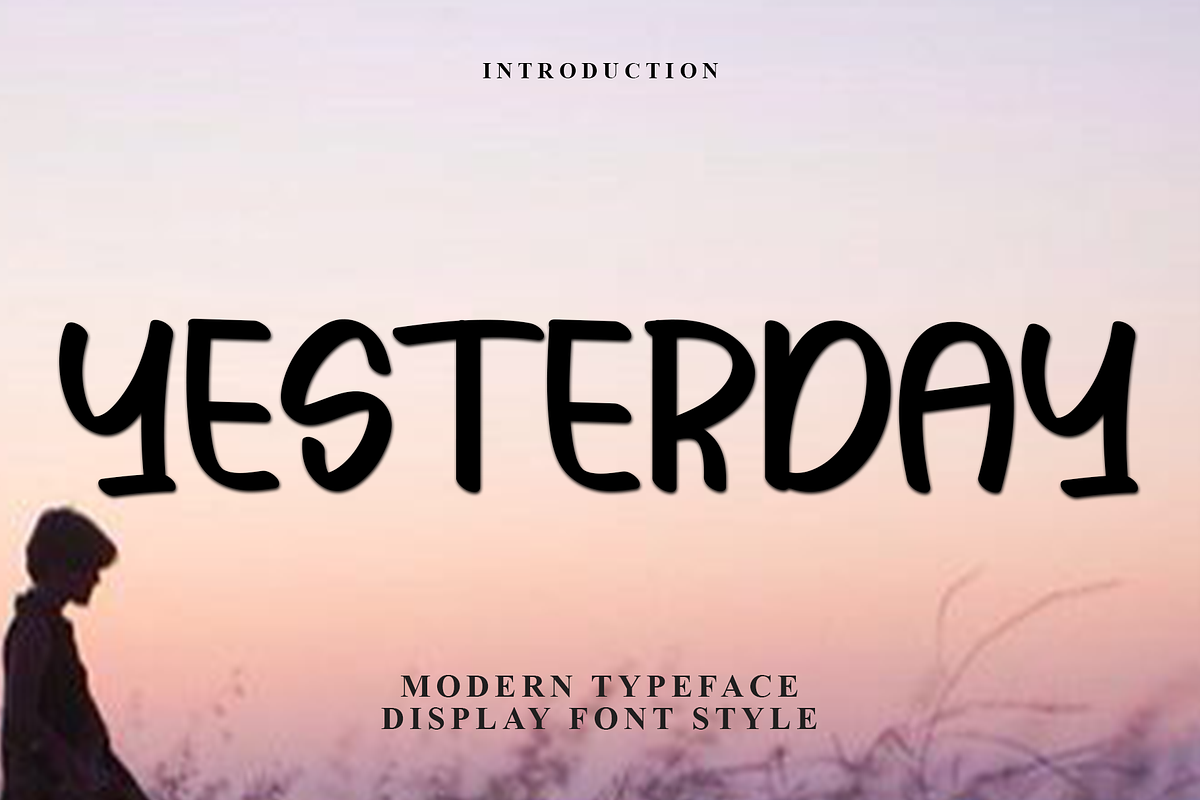 Yesterday, a Script Font by FreshTypeINK (Photo 1 of 7)