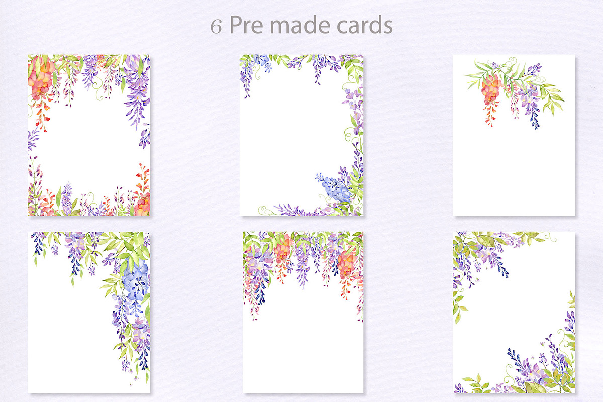 Wisteria lane, a Decorative Illustration by ViсkyArtDesign (Photo 8 of 9)