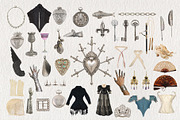 Enchanted Knight Archive Collage Kit, an Object Graphic by Lidberia (Thumbnail 7 of 12)