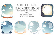 Father Day Vector Illustrations, an Object Graphic by Evgeniia (Thumbnail 4 of 10)