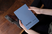 Minimalist Portfolio Template, a Magazine Template by Grafvish (Thumbnail 2 of 5)