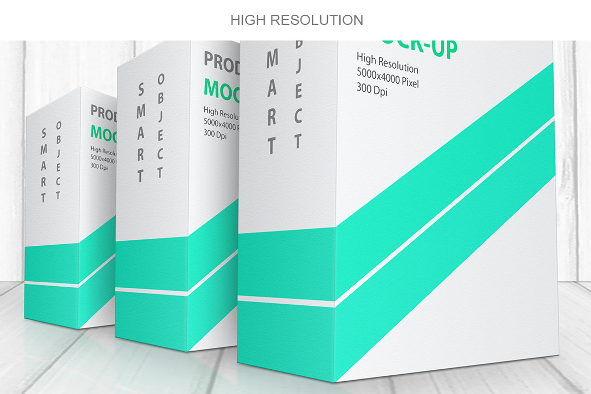 Product Box Mock-Up 09, a Print Template by Graphicsworld125 (Photo 9 of 15)