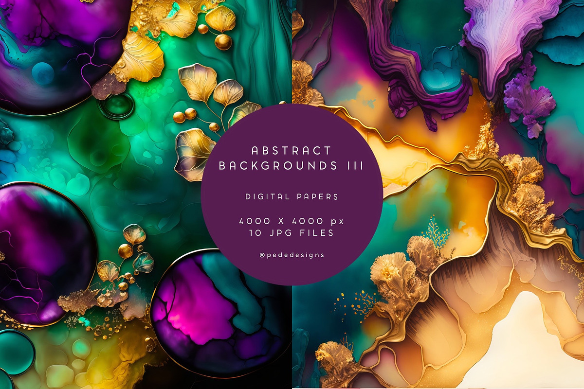 Abstract Backgrounds III, a Texture Graphic by PeDe Designs (Photo 4 of 6)