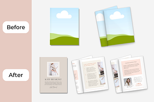 Magazine Mockups For Canva