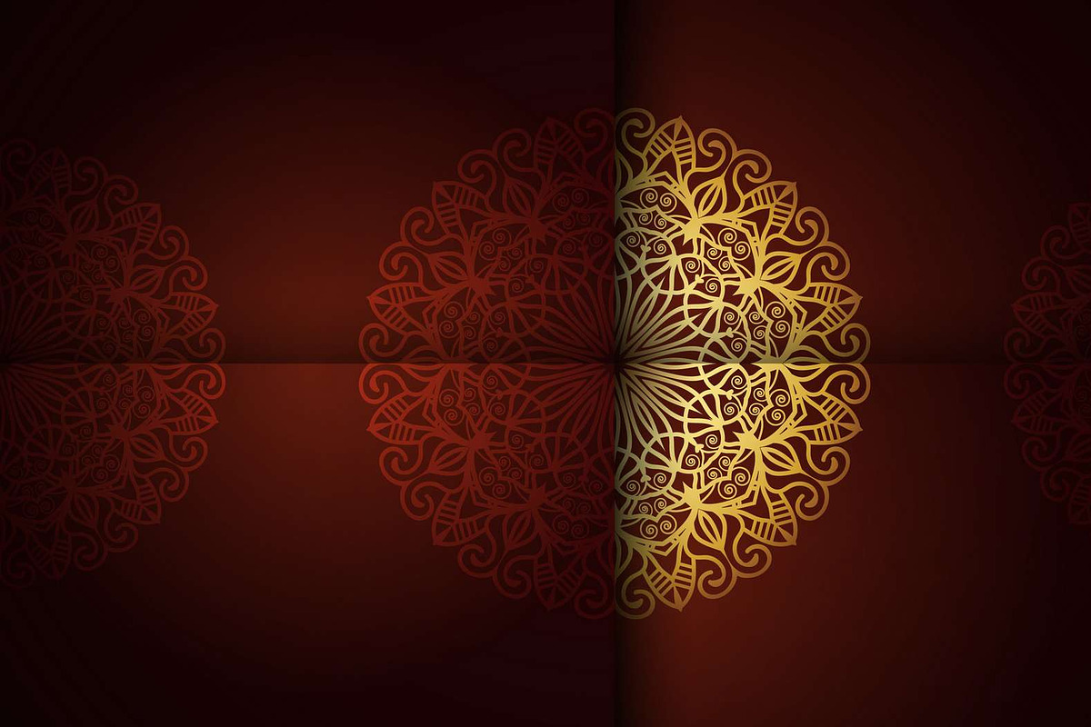 560+ Mandala Design Mega Collection, a Decorative Illustration by NJ Himel (Photo 181 of 289)