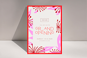 Floral Invitation Canva Template, an Invitation Template by LePosey Studio (Thumbnail 2 of 6)