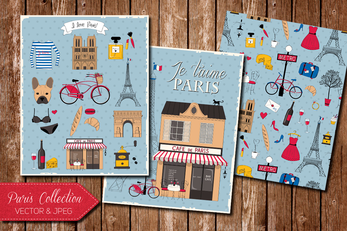 Paris Collection, a Graphic by Alina Tsesarskaya (Photo 1 of 4)