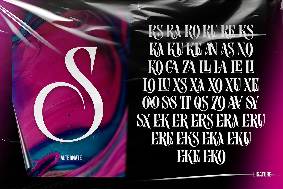 Aslock - Display Serif, a Serif Font by ErgibiStudio (Photo 9 of 10)
