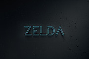 ZELDA typeface (OUTLINE), a Font by j3world (Thumbnail 1 of 4)