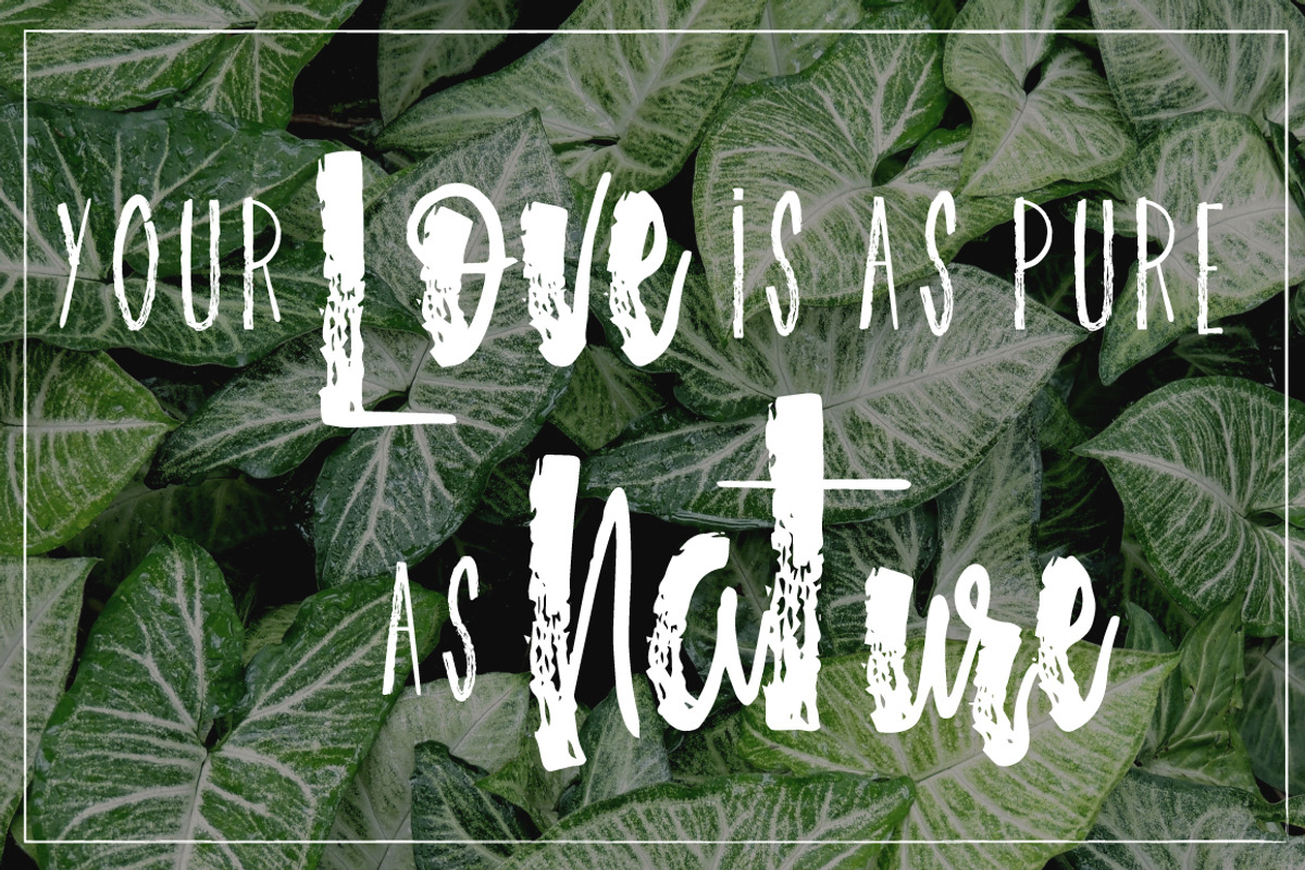 Aura font duo!, a Script Font by Andrea De Oliveira (Photo 5 of 6)
