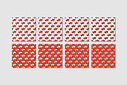 Hearts (v.2) - 30 Seamless Patterns, a Pattern Graphic by Tustan (Thumbnail 4 of 6)