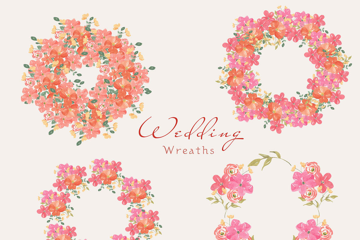 Watercolor Wedding Clipart, a Graphic by natalisart (Photo 5 of 14)