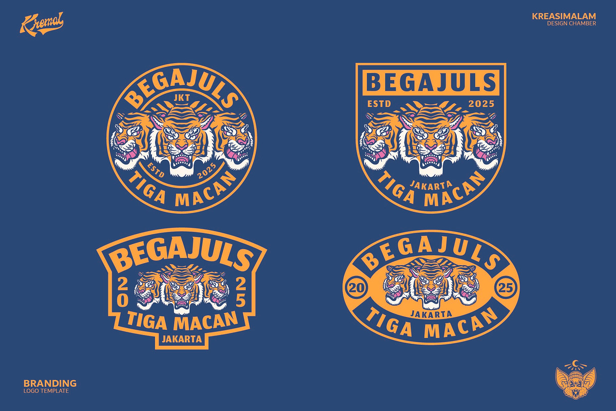 Bagajuls Logo Template, a Branding & Logo Template by Kreasi Malam (Photo 4 of 8)