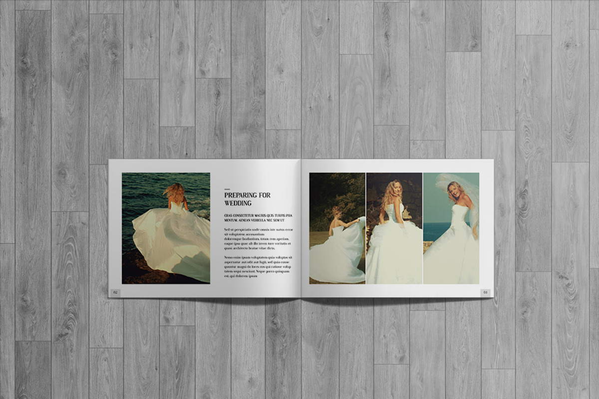 Wedding Photography Catalog/Brochure, a Brochure Template by SmmrDesign (Photo 4 of 13)