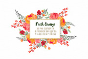 Fresh orange RB-11, a Texture Illustration by Charushella (Thumbnail 1 of 5)