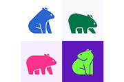 Wombat Logo, a Graphic by NataliiaVolyk (Thumbnail 3 of 6)