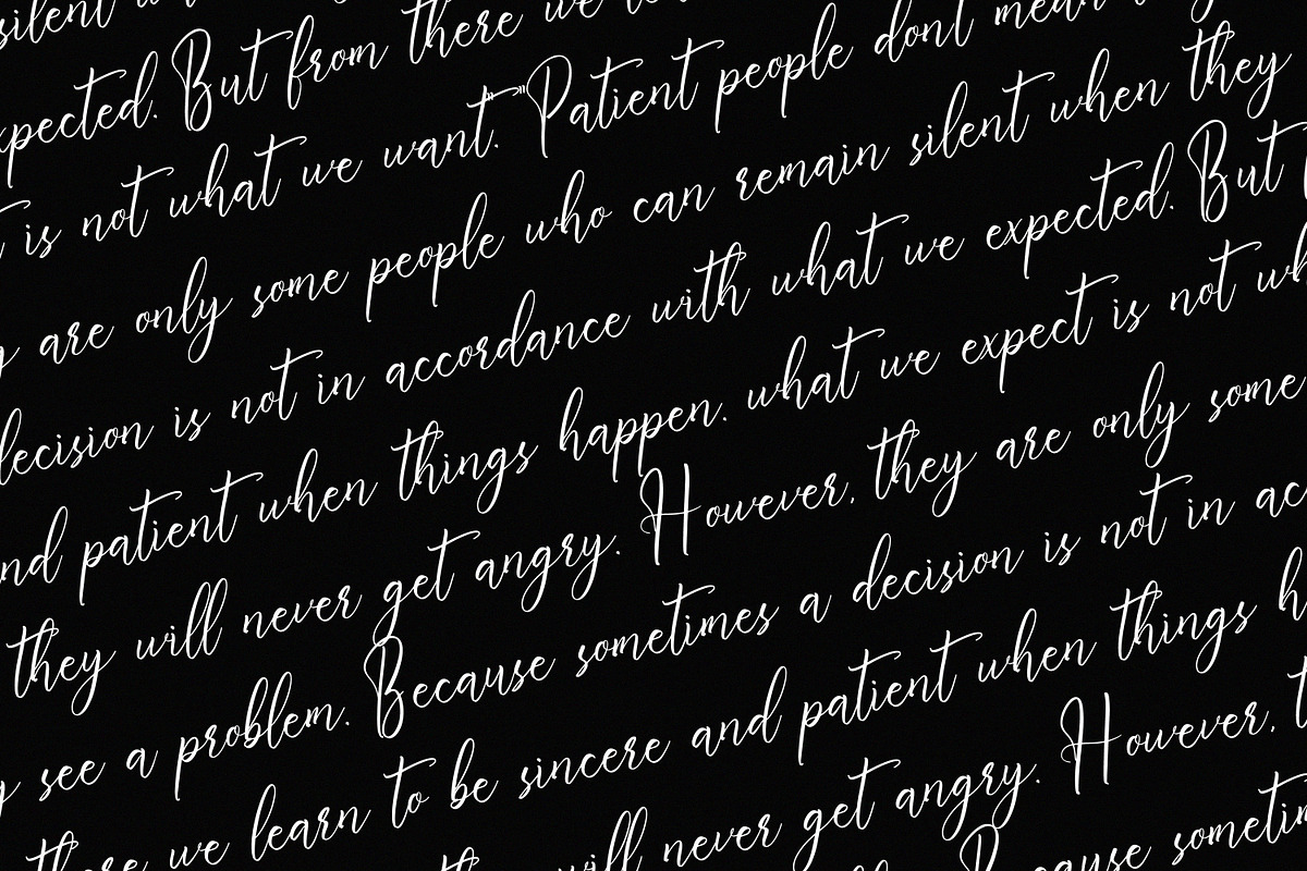 Whitesnight, a Script Font by Goresan Studio (Photo 13 of 15)
