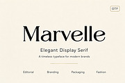 Marvelle – Elegant Luxury Serif Font, a Serif Font by Wow Magic (Thumbnail 1 of 6)