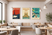 30 Travel City Prints, a Background Graphic by NassyArt (Thumbnail 4 of 14)