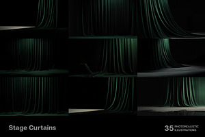 Stage Curtains. Collection