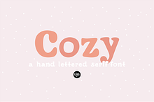 COZY a Friendly Serif .OTF Font