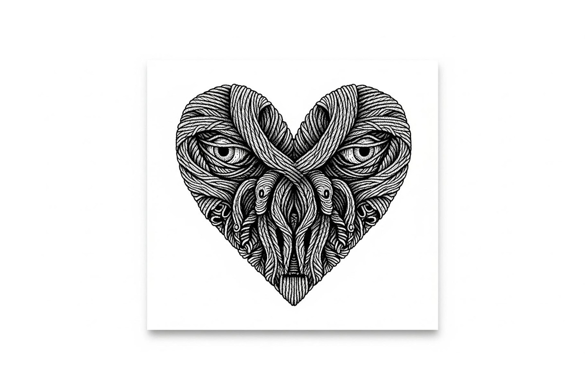 Knitted Heart Love Vector Bundle, an Illustration by Designs_River (Photo 24 of 53)