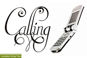 Invitation Script Two, a Script Font by Intellecta Design (Thumbnail 2 of 4)