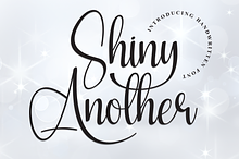 Shiny Another | Script Font