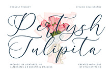 Pertysh Tulipita Stylish Calligraphy