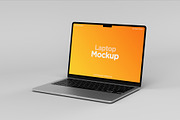 5 Macbook Air M2 Mockups, a Mac Mockup by DreamVisuals (Thumbnail 5 of 5)