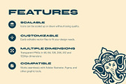 Religious Icons Symbols, a Solid Icon by Creative Stall (Thumbnail 4 of 9)