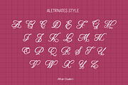 Odane - Modern Stylish Handwritten F, a Handwritten Font by Afkari Studio (Thumbnail 3 of 10)
