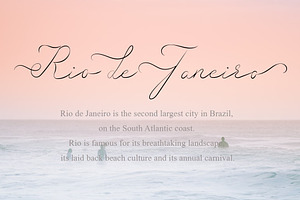 Rio Love Signature Script Font