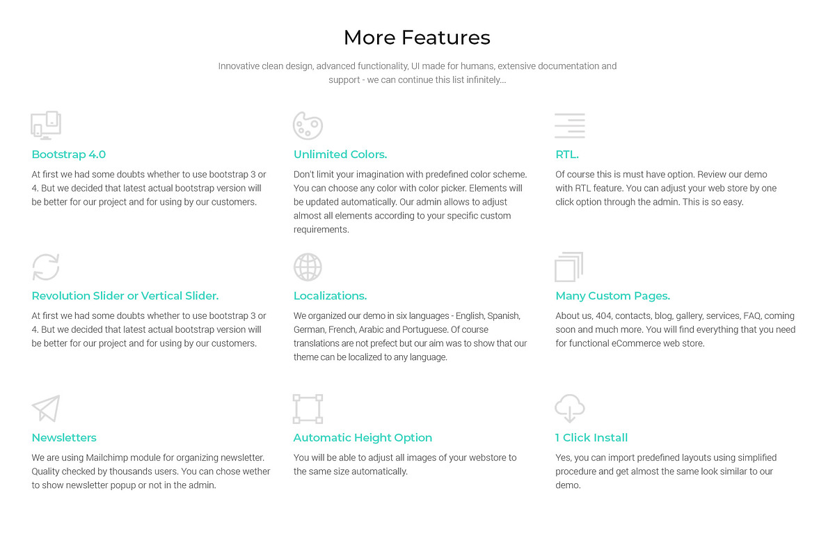 YourStore - Premium Shopify theme, a Shopify Template by TonyTemplates (Photo 4 of 6)