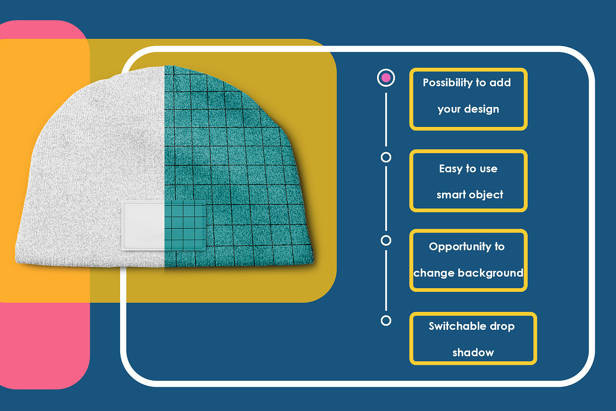 Winter Hat Mockup, a Hat Mockup by AG Mockups (Photo 3 of 3)