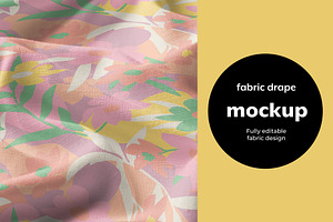 Fabric Drape Mockup