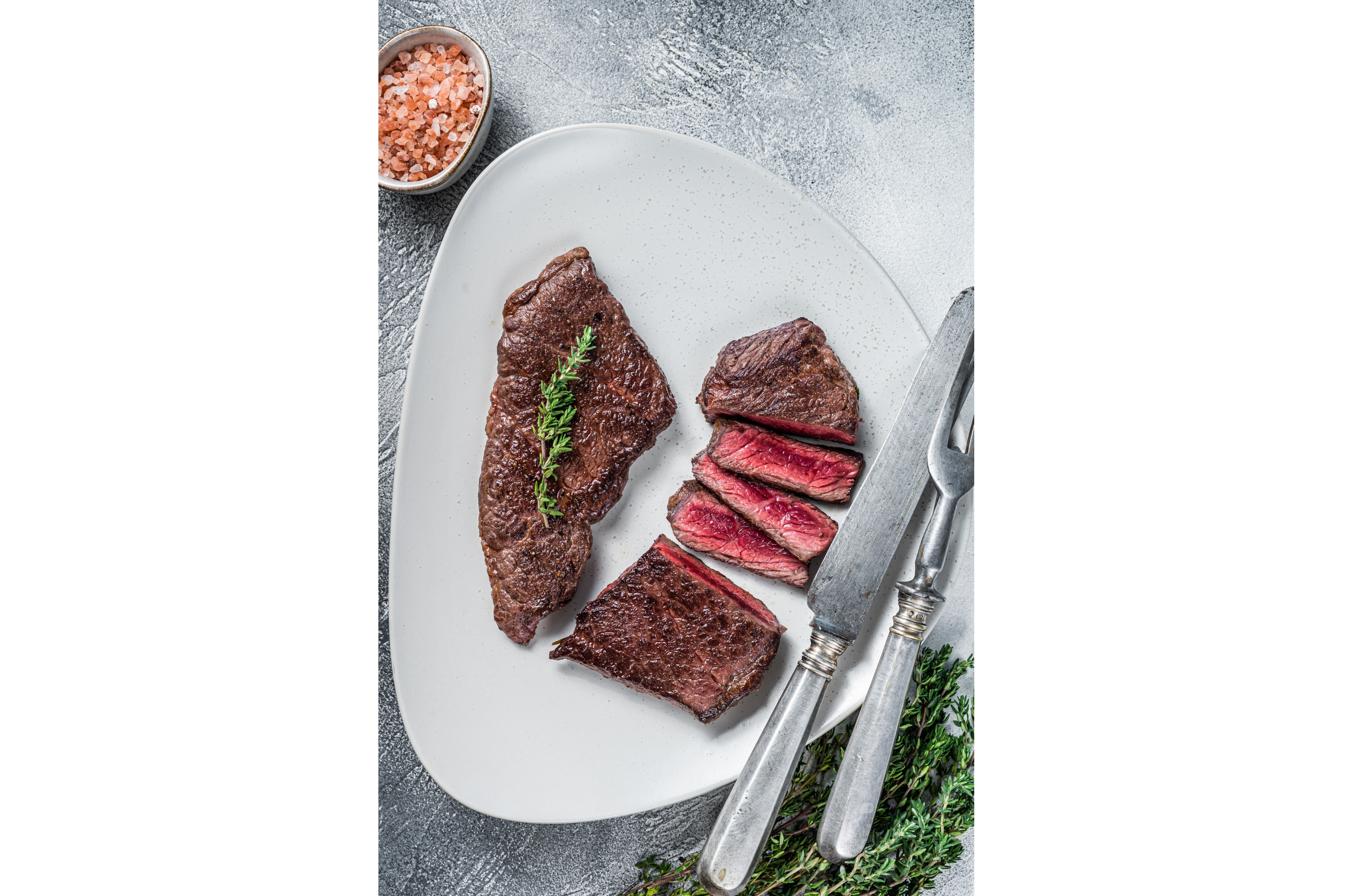 Roasted sliced rump beef meat steak, a Food & Drink Photo by composter ...