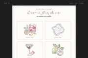 Wedding Cocktail Clipart, Bar Sign, a Food Illustration by The October Creative (Thumbnail 12 of 16)
