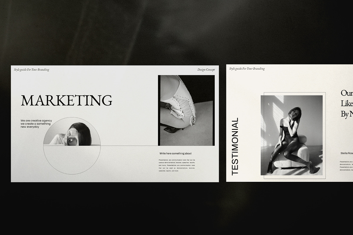 Nineties Brand Media Kit Powerpoint, a Presentation Template by Dirtytemp Studio (Photo 6 of 11)
