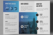 Tri Fold Business Brochure Layout, a Brochure Template by MightyDesign (Thumbnail 3 of 7)