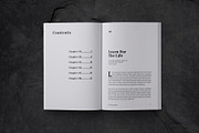 Simple Book Template, a Stationery Template by Meknya (Thumbnail 2 of 3)