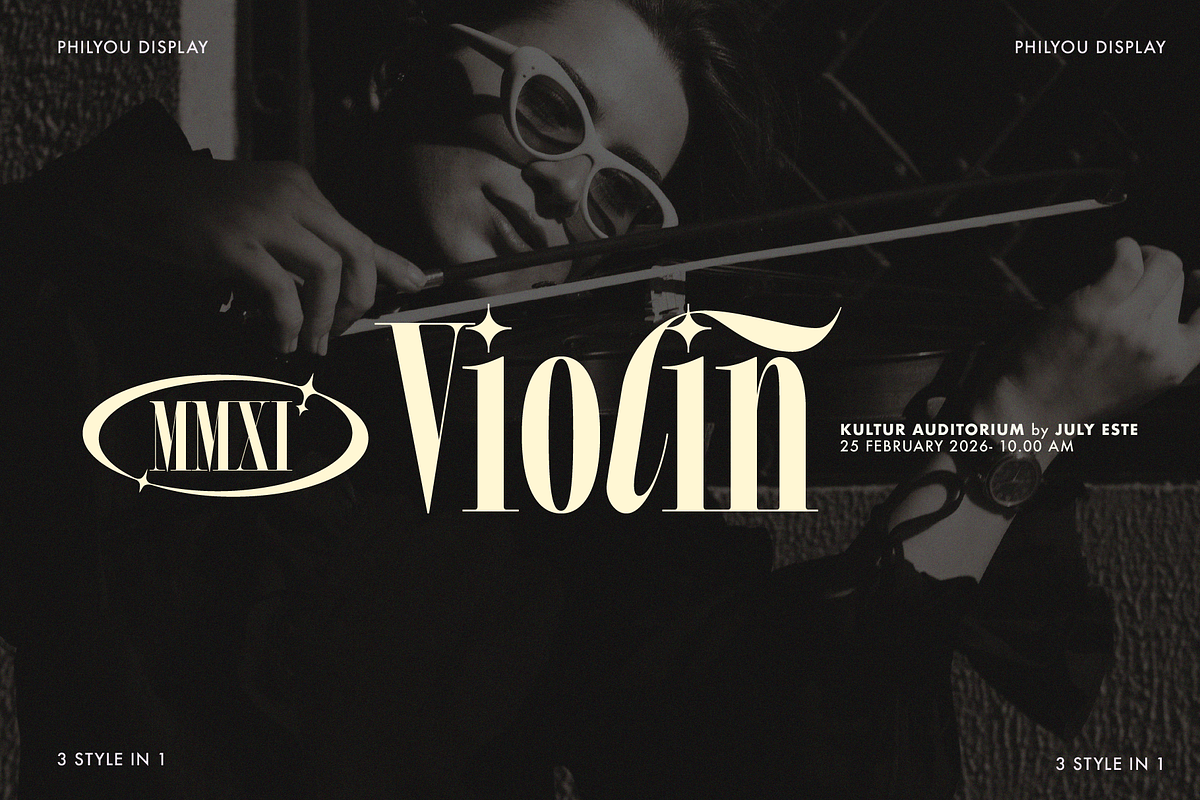 Philyou Display | Clean & Expressive, a Serif Font by Jolicia Type (Photo 13 of 15)